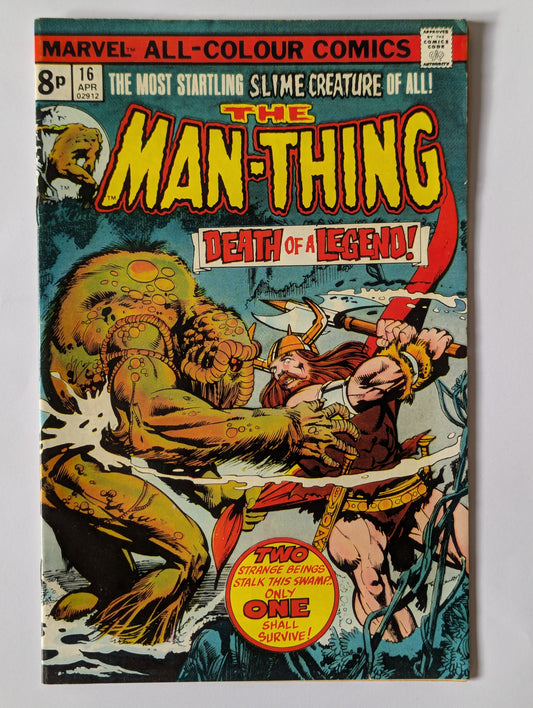 Man-Thing #17 Marvel Comic Book