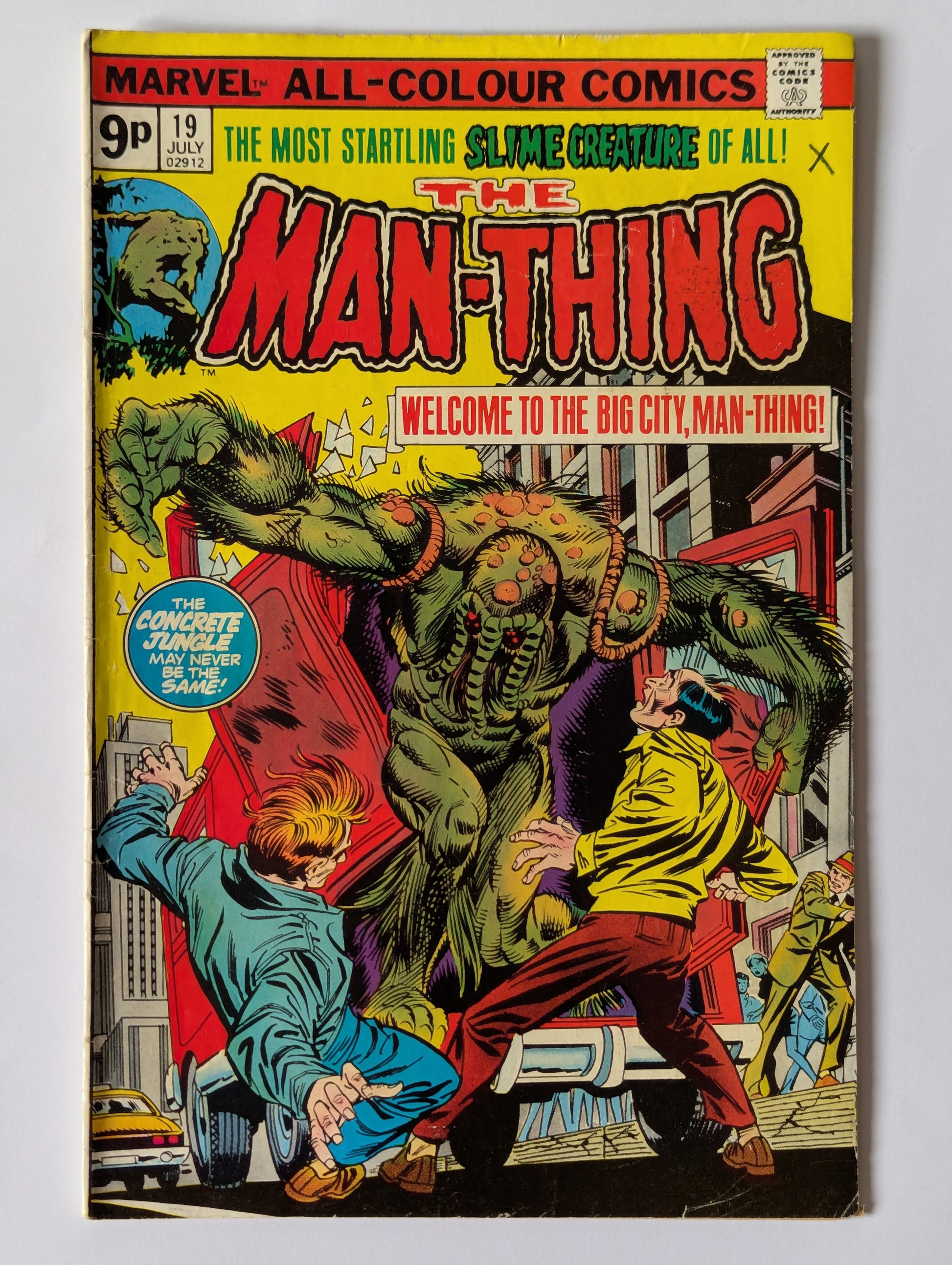 Man-Thing #19 Marvel Comic Book