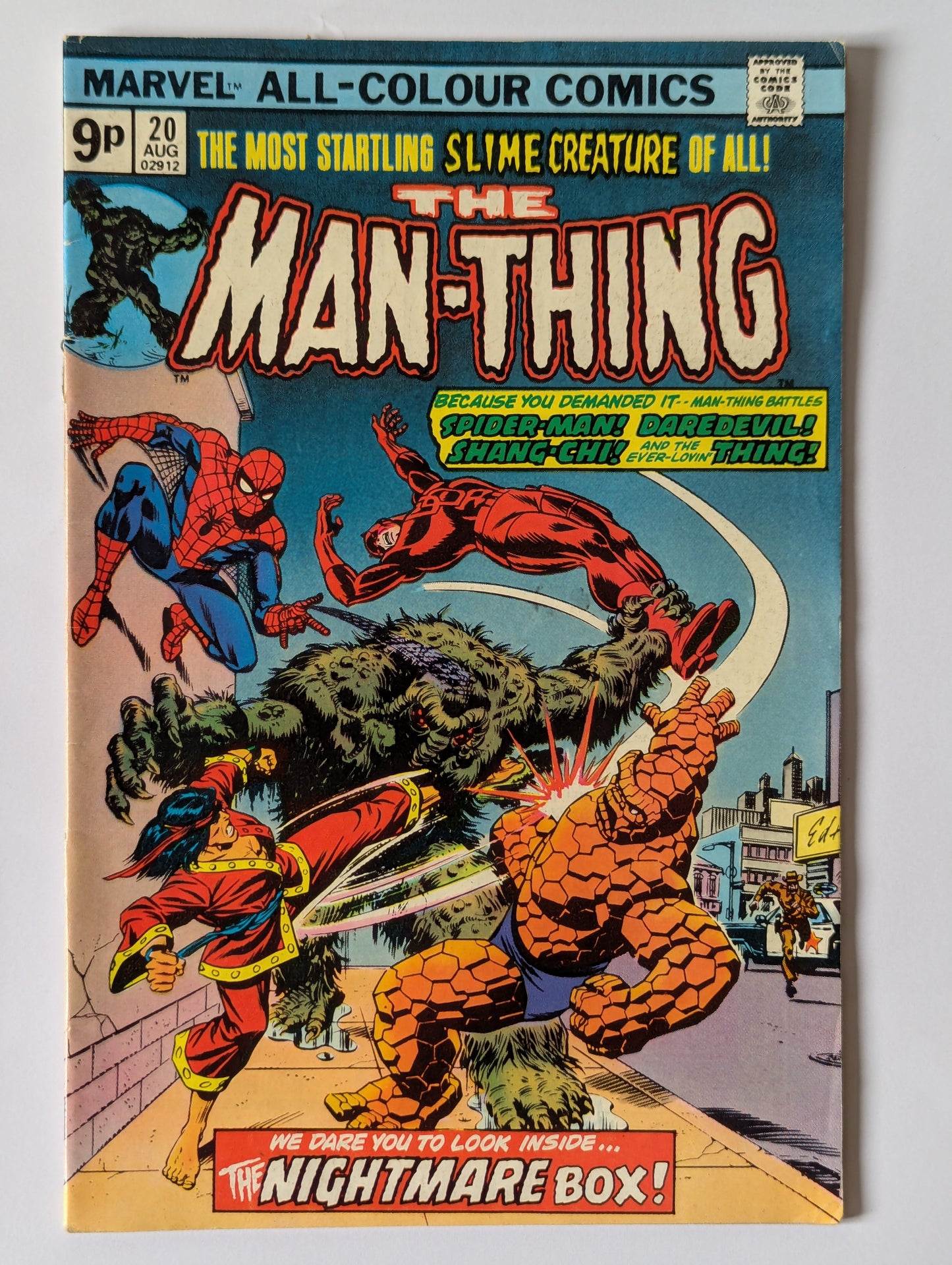Man-Thing #20 Marvel Comic Book