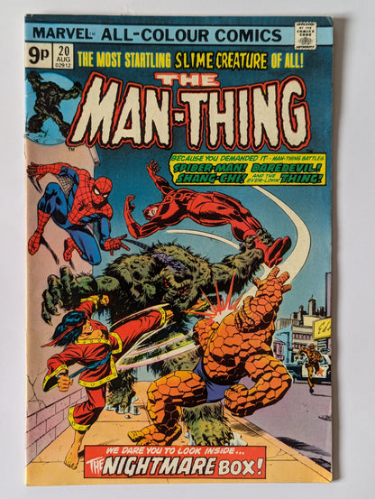 Man-Thing #20 Marvel Comic Book