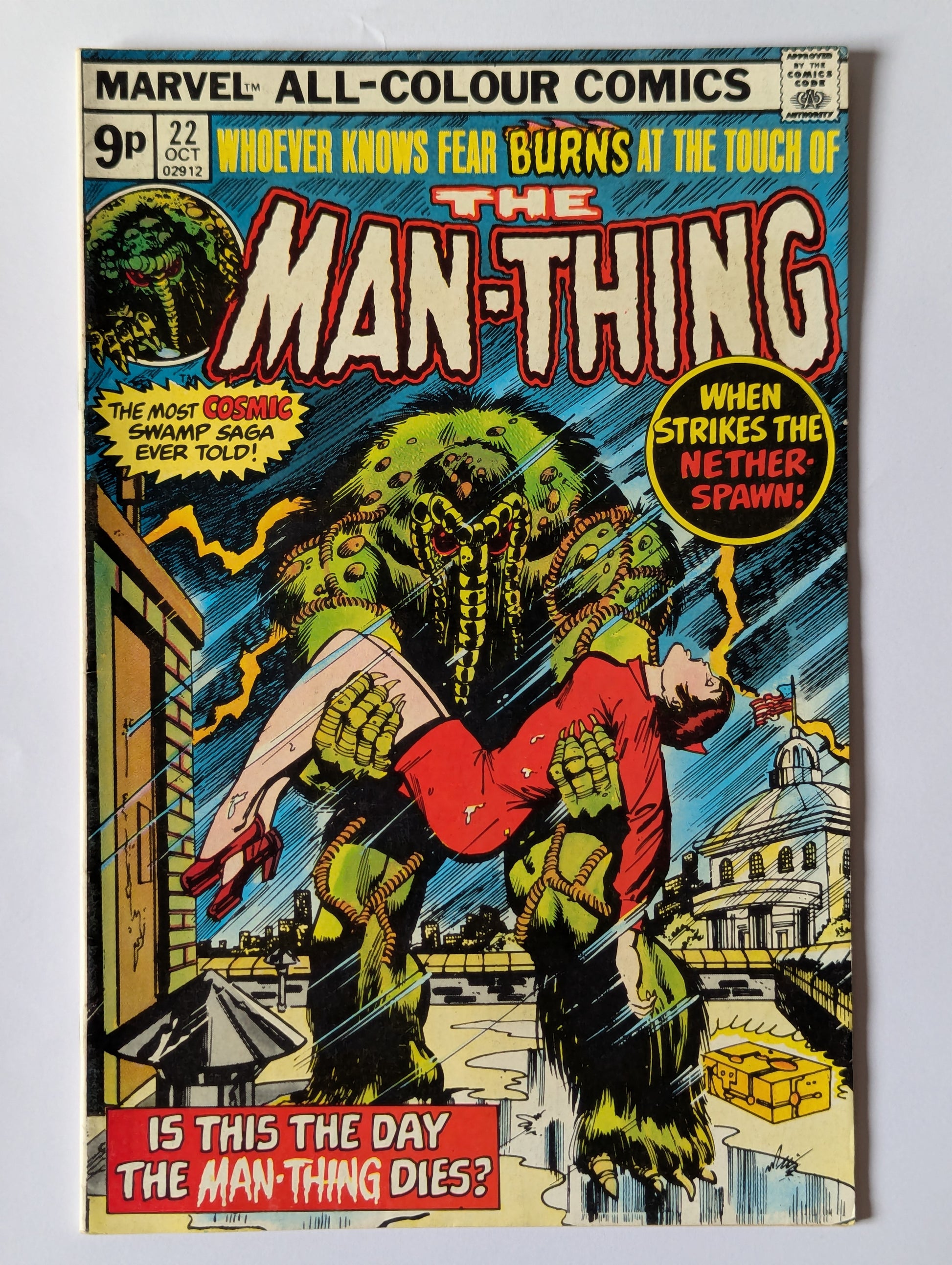 Man-Thing #22 Marvel Comic Book