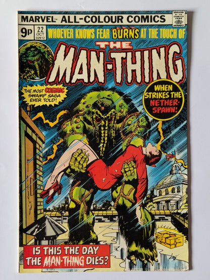 Man-Thing #22 Marvel Comic Book