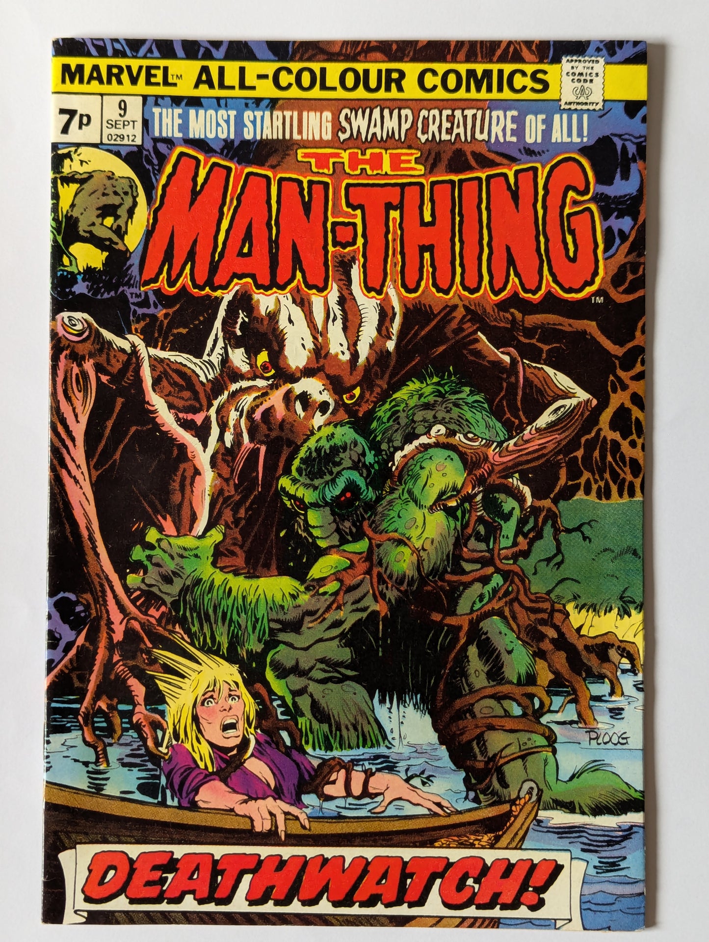 Man-Thing #9 Marvel Comic Book