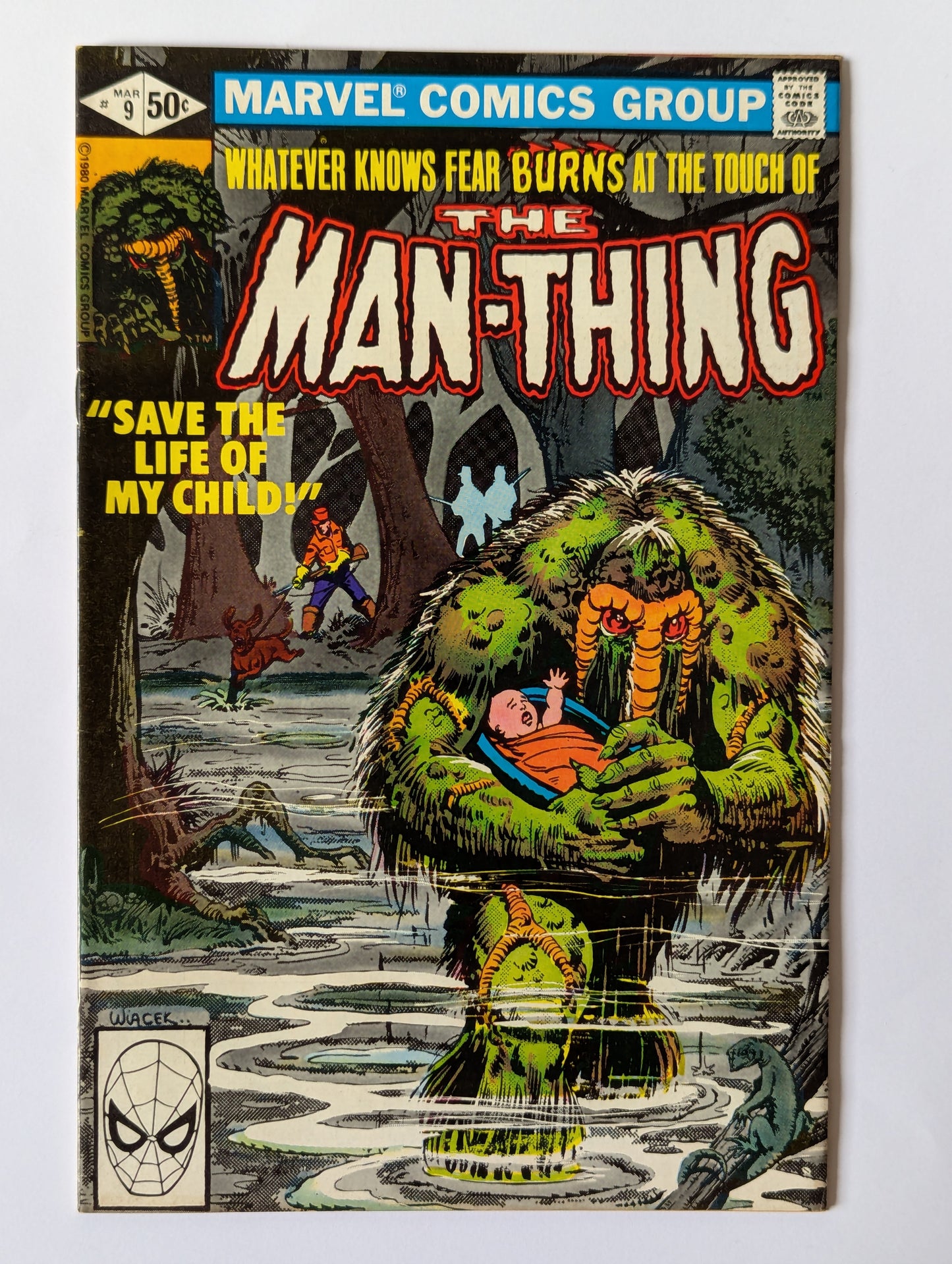 Man-Thing #9 Marvel Comic Book