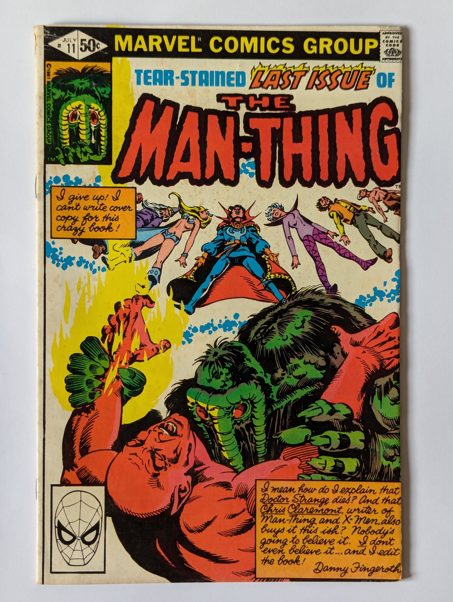 Man-Thing #11 Marvel Comic Book