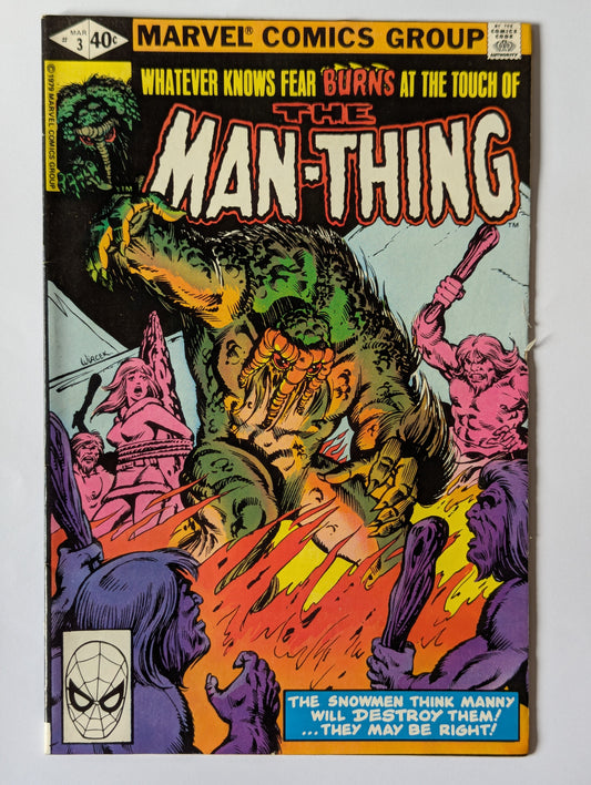 Man-Thing #3 Marvel Comic Book