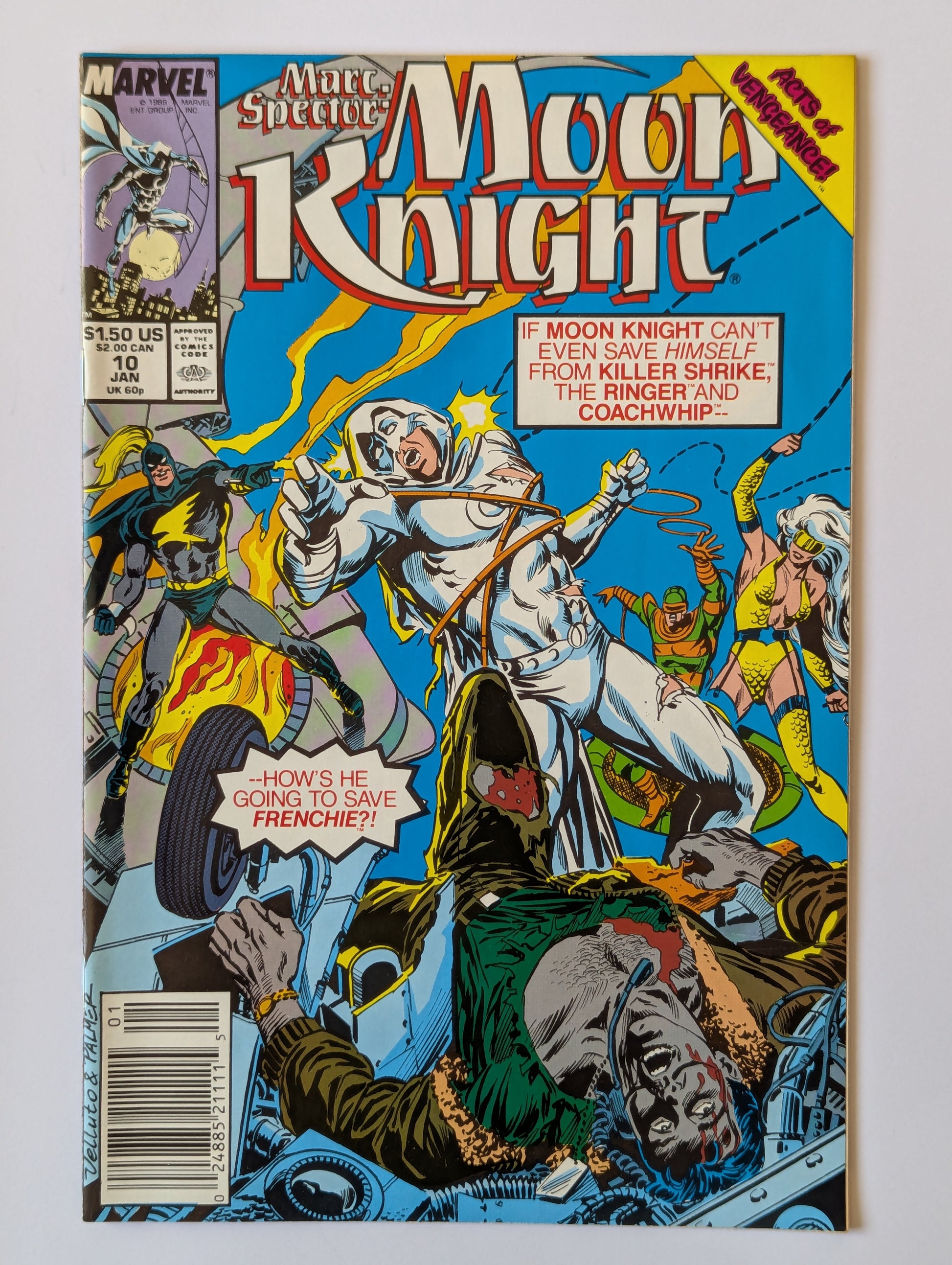 Marc Spector Moon Knight #10 Marvel Comic Book