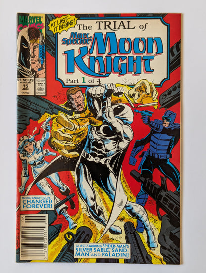 Marc Spector Moon Knight #15 Marvel Comic Book