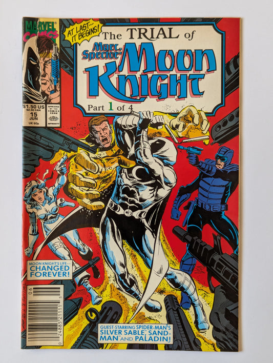 Marc Spector Moon Knight #15 Marvel Comic Book