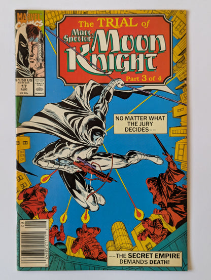 Marc Spector Moon Knight #17 Marvel Comic Book