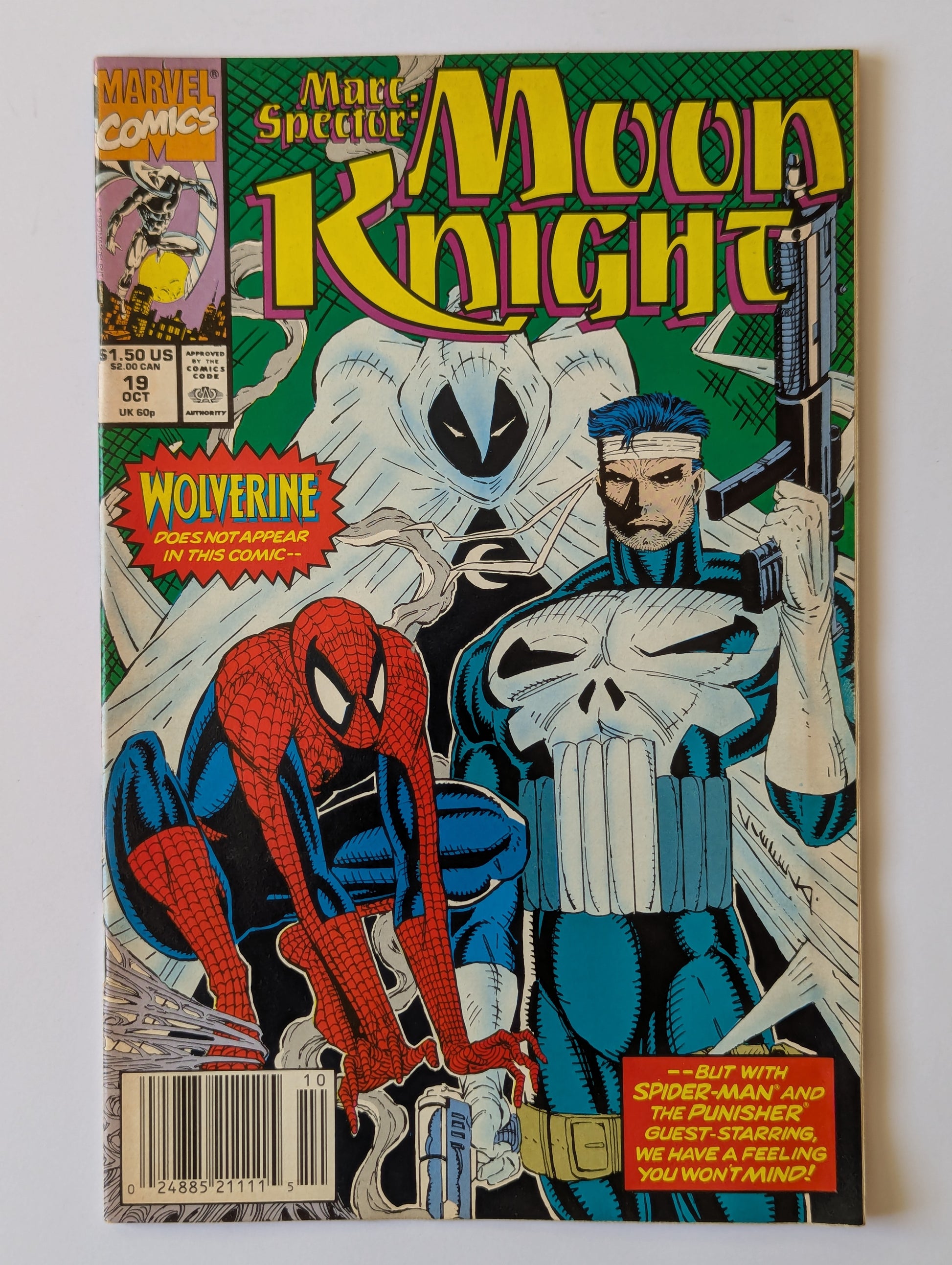 Marc Spector Moon Knight #19 Marvel Comic Book