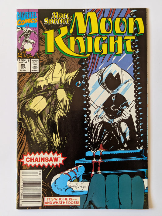 Marc Spector Moon Knight #22 Marvel Comic Book