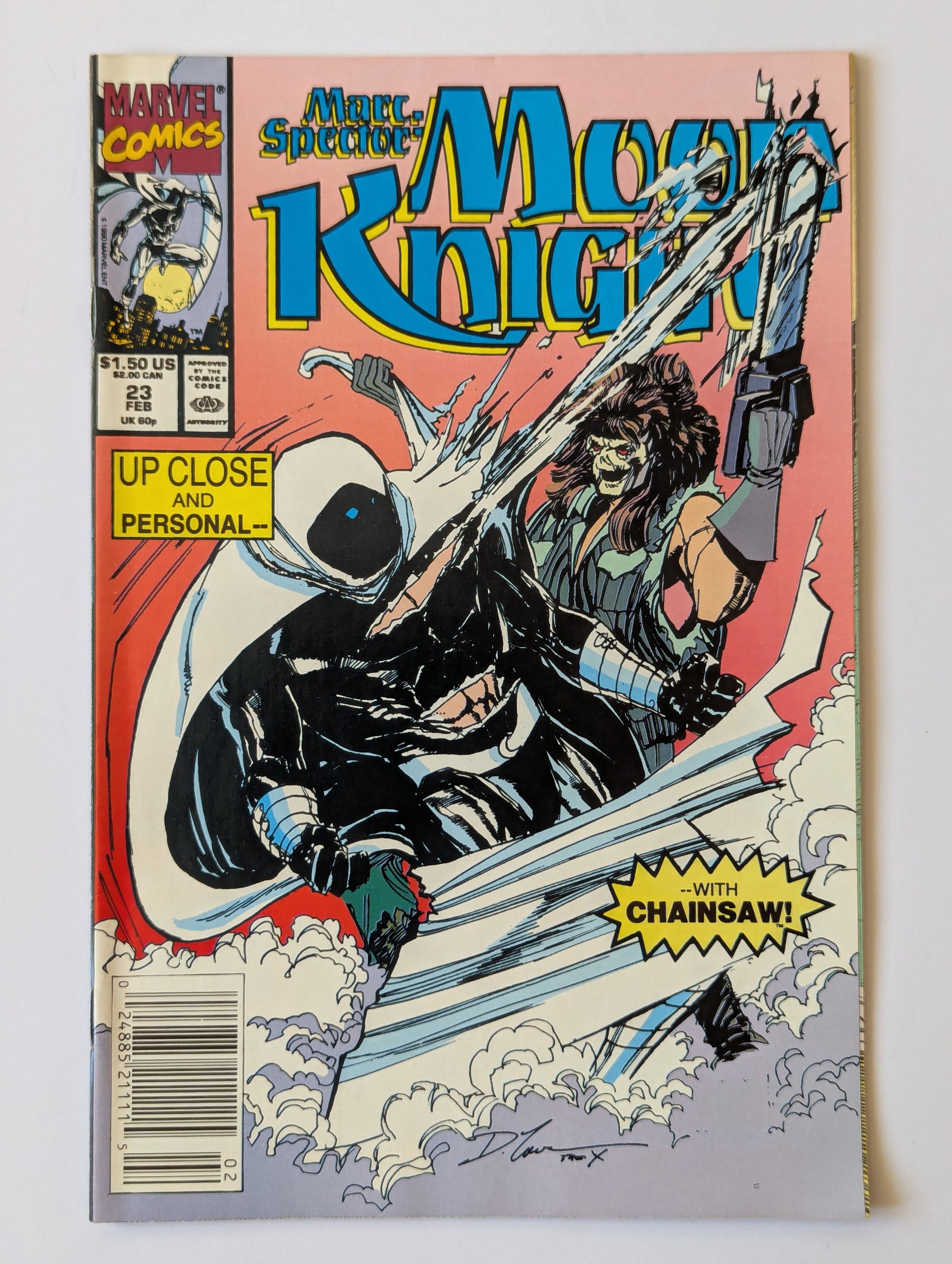 Marc Spector Moon Knight #23 Marvel Comic Book