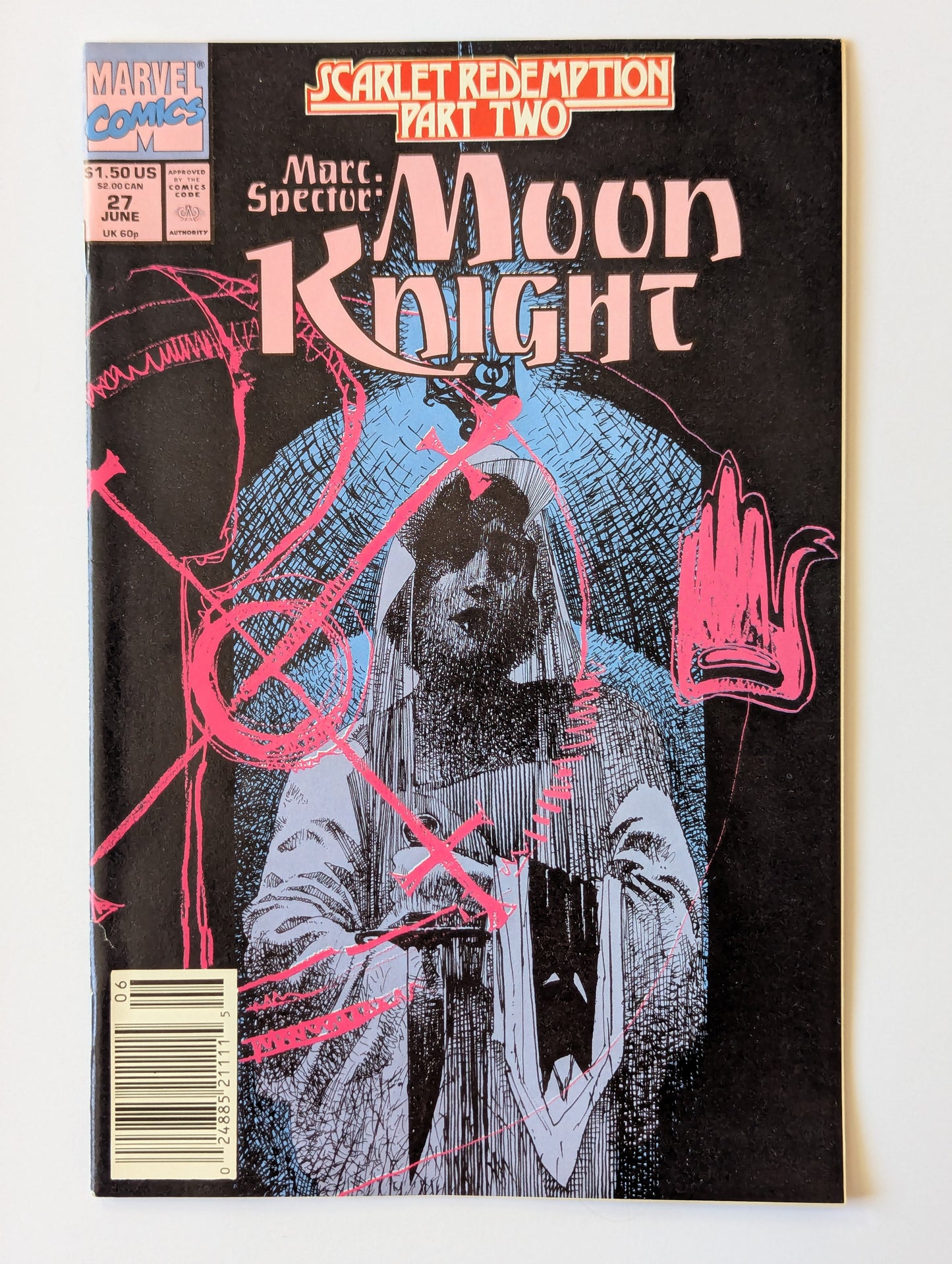 Marc Spector Moon Knight #27 Marvel Comic Book