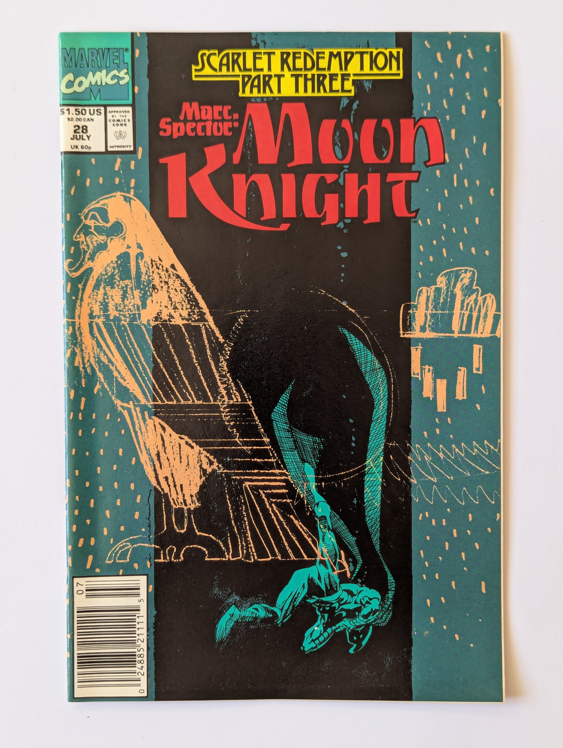 Marc Spector Moon Knight #28 Marvel Comic Book