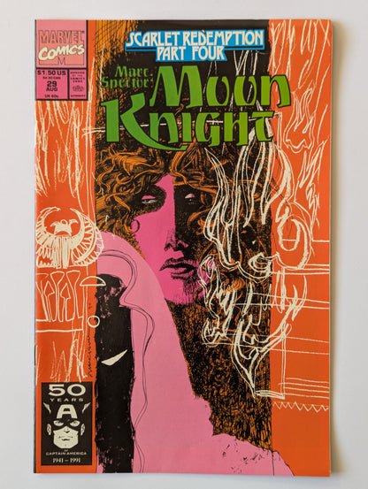 Marc Spector Moon Knight #29 Marvel Comic Book
