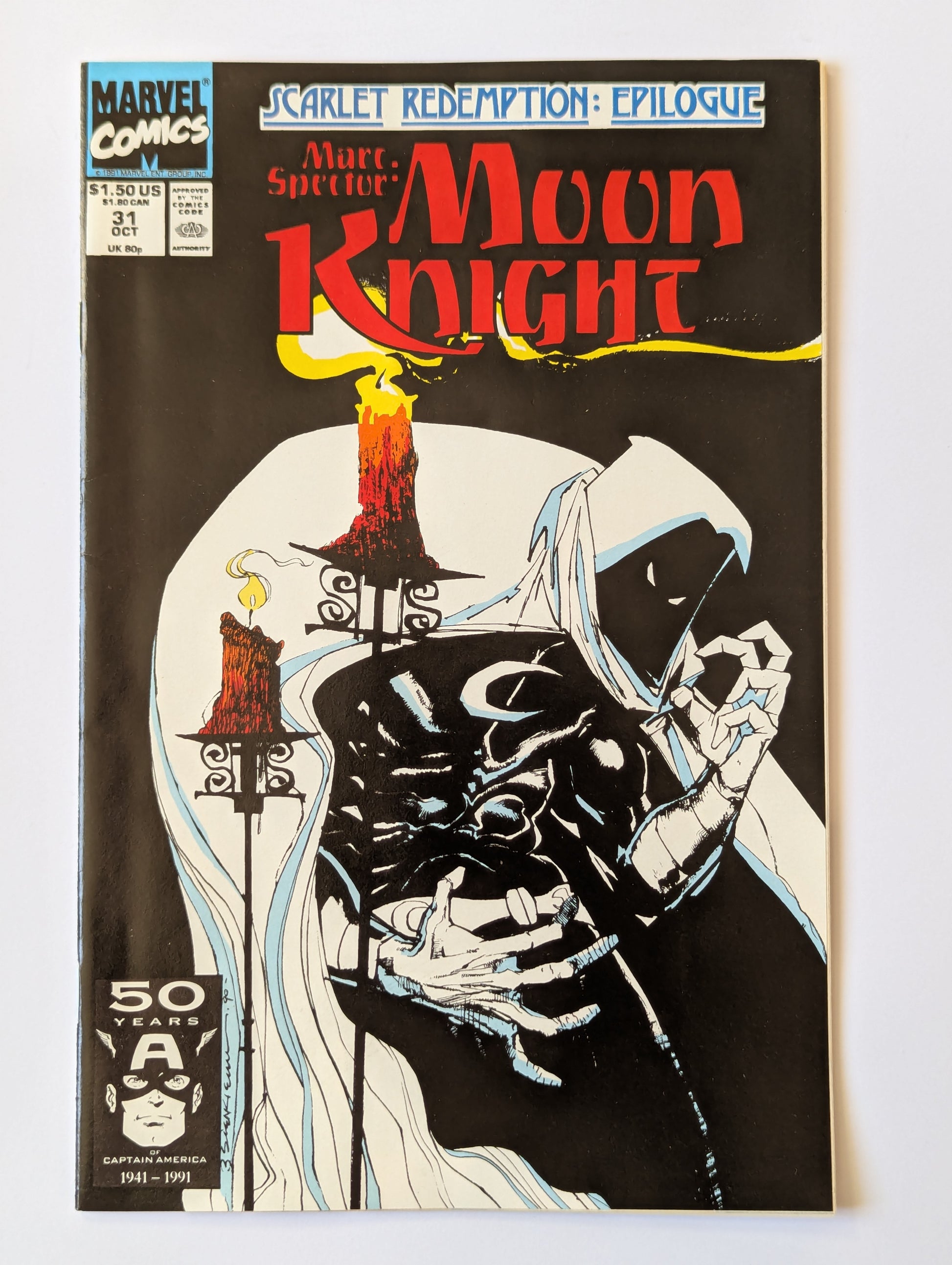 Marc Spector Moon Knight #31 Marvel Comic Book