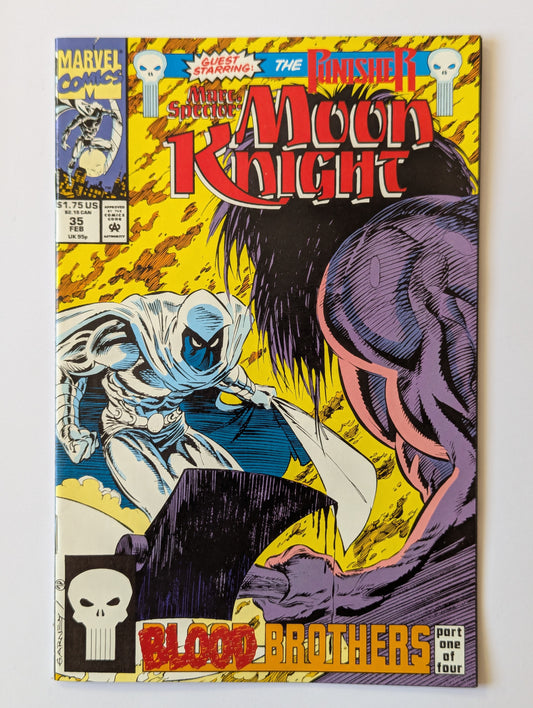 Marc Spector Moon Knight #35 Marvel Comic Book