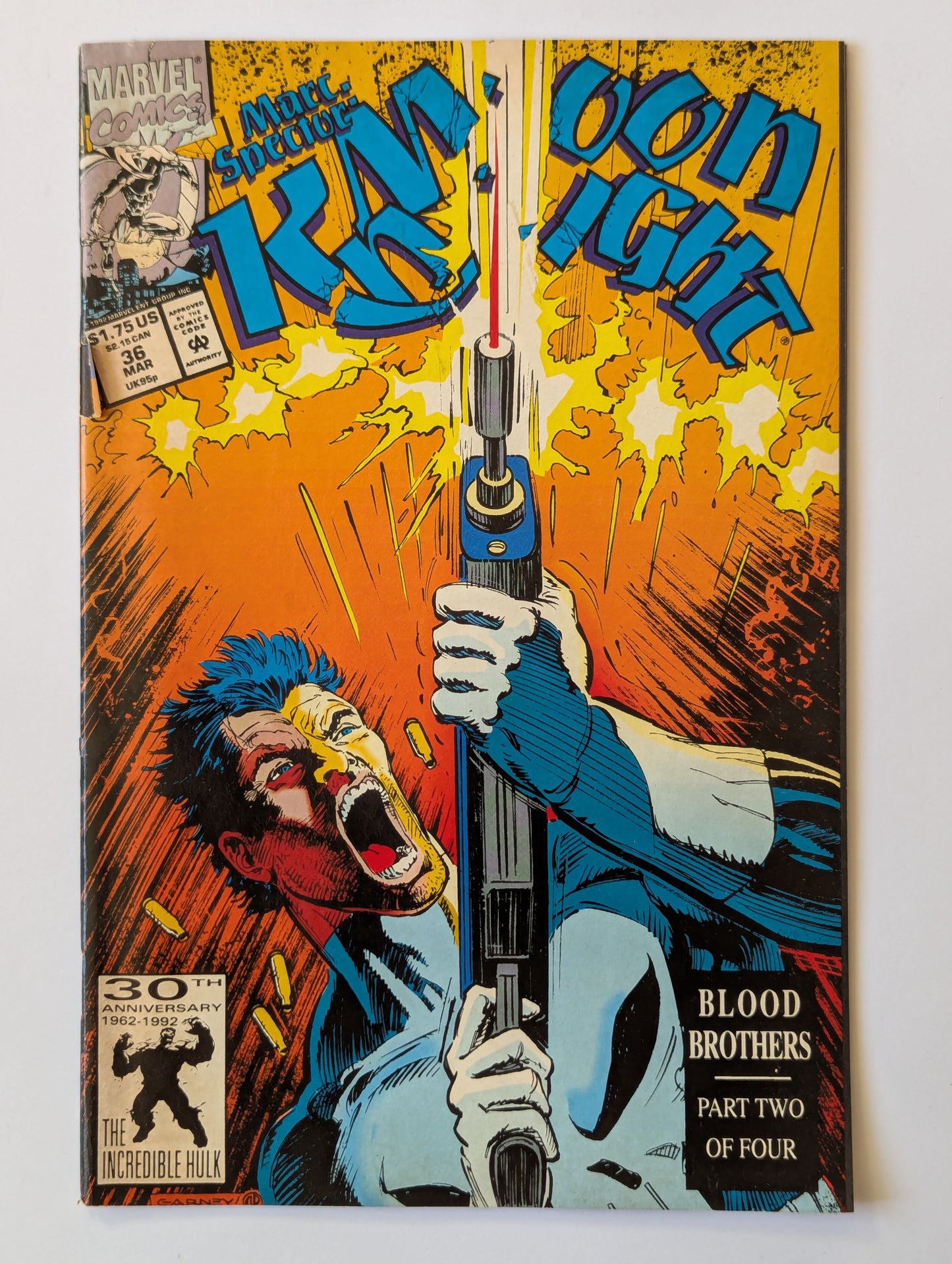 Marc Spector Moon Knight #36 Marvel Comic Book