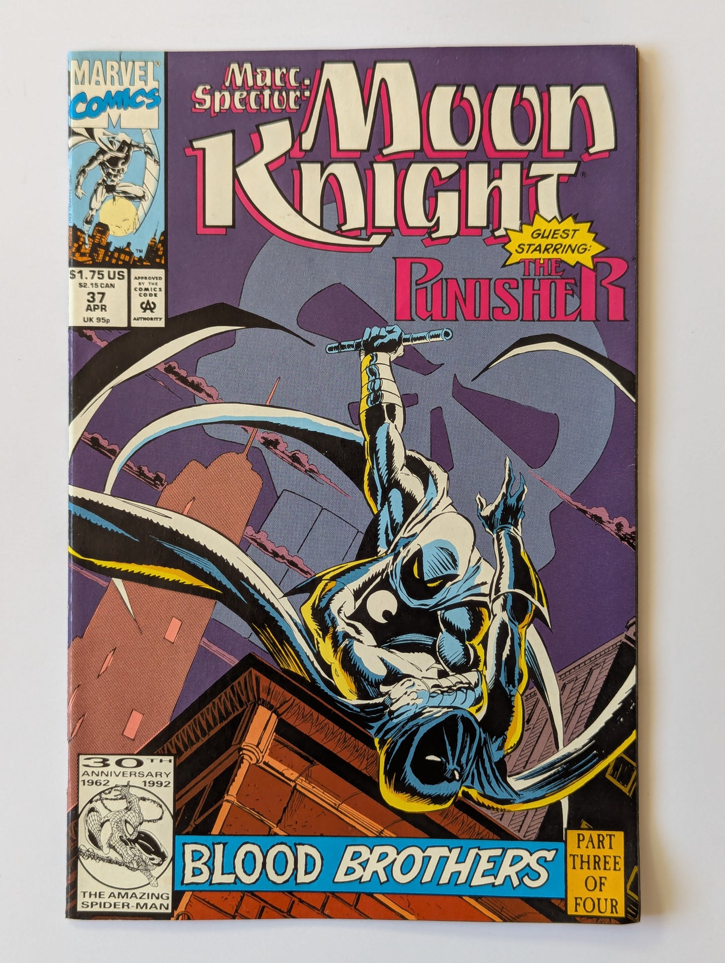 Marc Spector Moon Knight #37 Marvel Comic Book