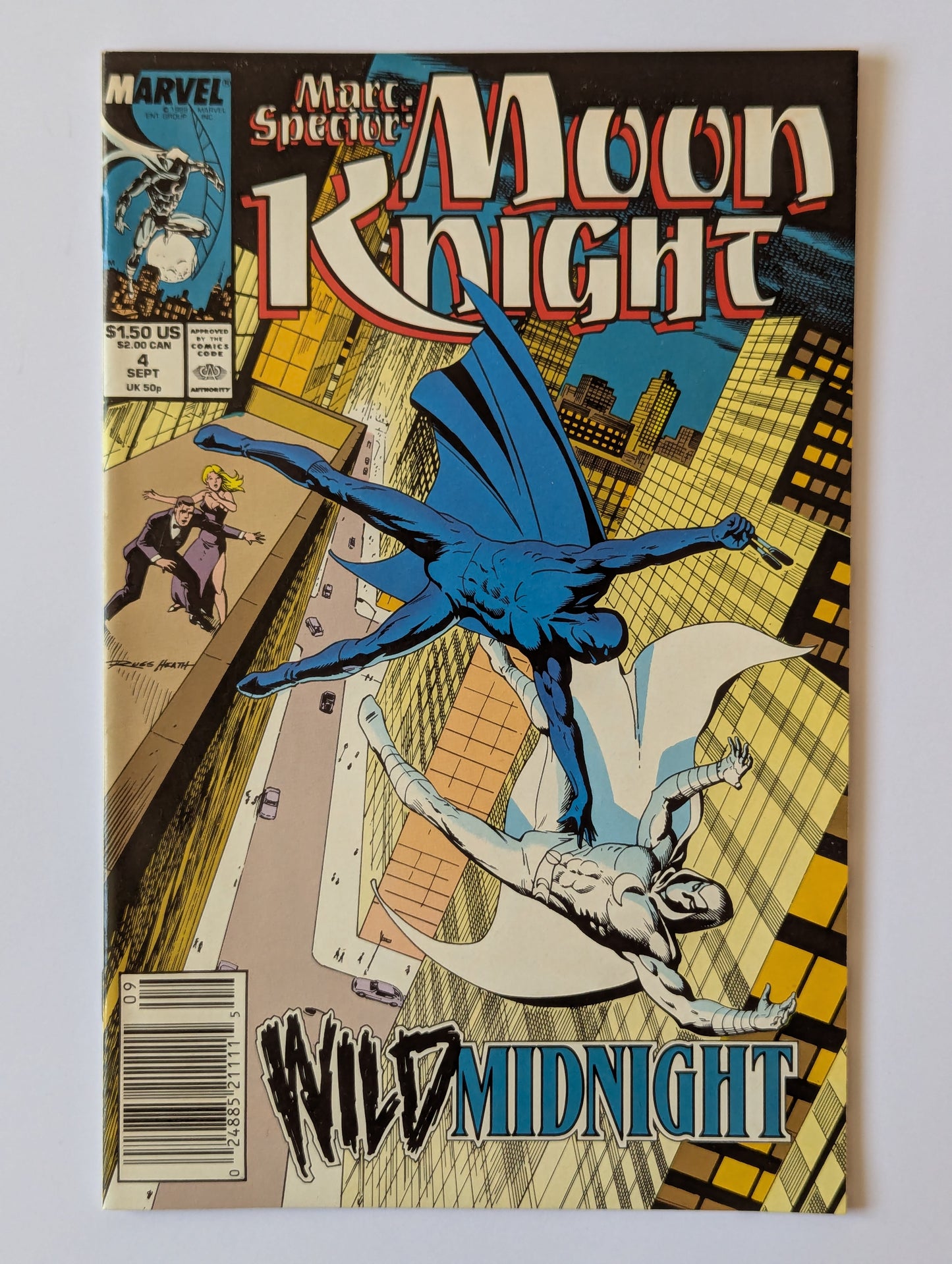 Marc Spector Moon Knight #4 Marvel Comic Book