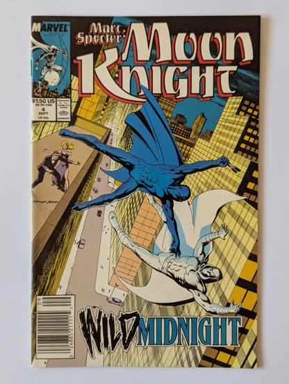 Marc Spector Moon Knight #4 Marvel Comic Book