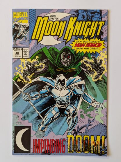 Marc Spector Moon Knight #40 Marvel Comic Book