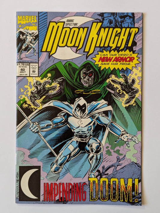 Marc Spector Moon Knight #40 Marvel Comic Book
