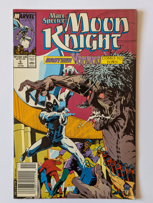 Marc Spector Moon Knight #6 Marvel Comic Book