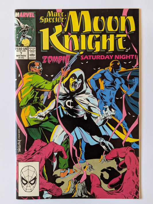 Marc Spector Moon Knight #7 Marvel Comic Book