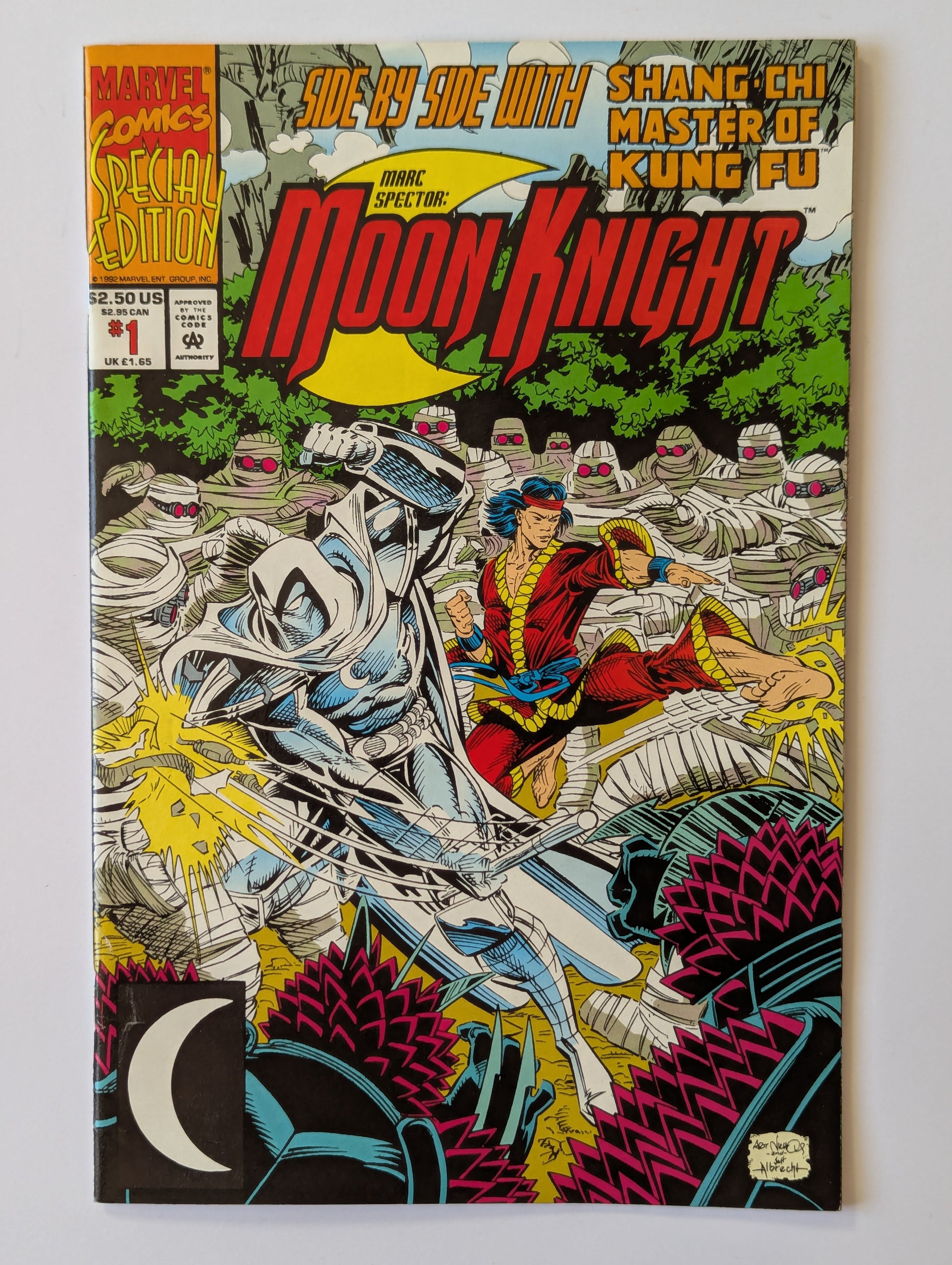Marc Spector Moon Knight Special #1 Marvel Comic Book