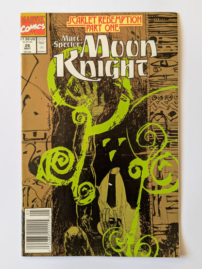 Marc Spector Moon Knight #26 Marvel Comic Book
