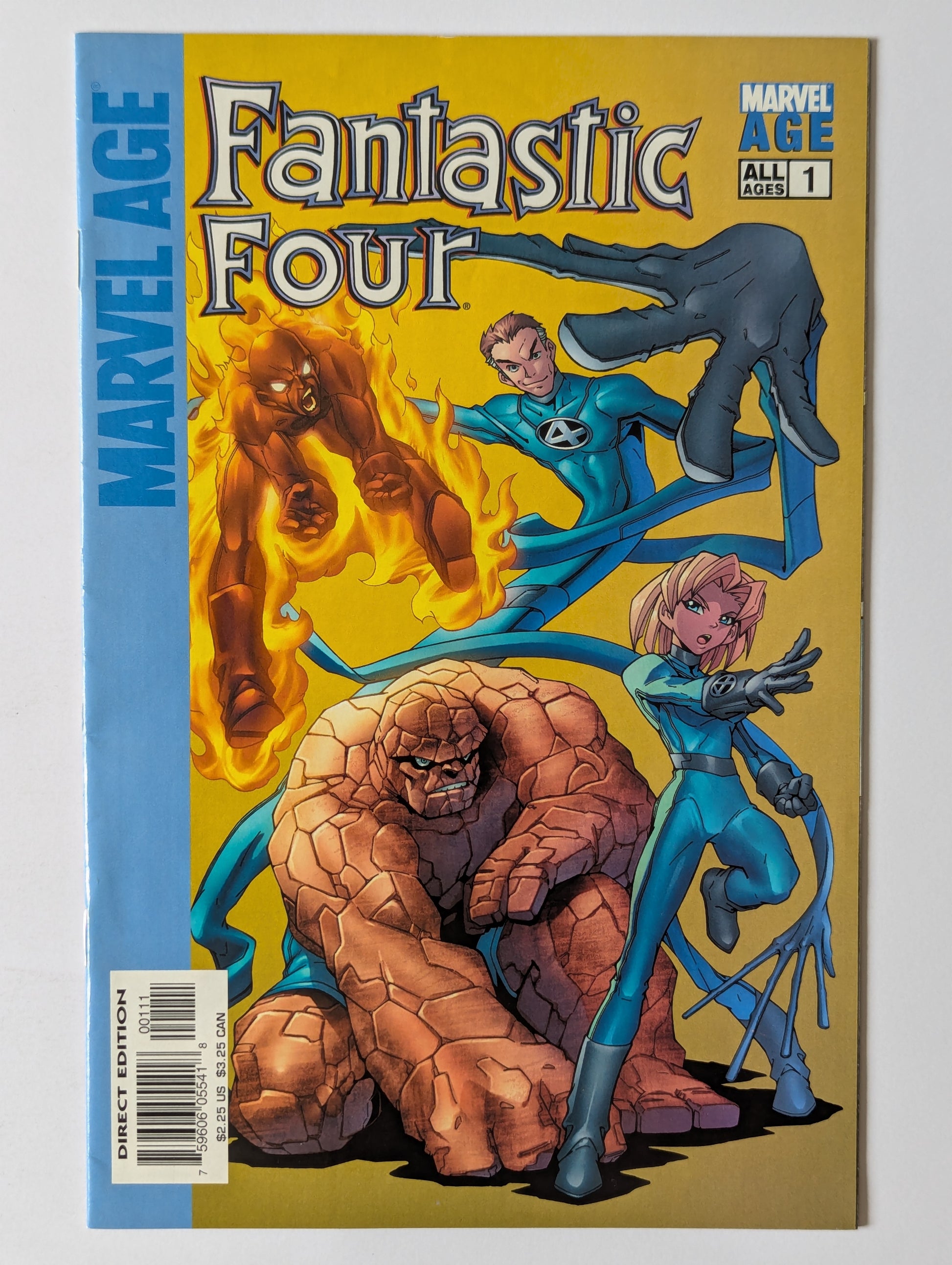 Marvel Age Fantastic Four #1 Marvel Comic Book