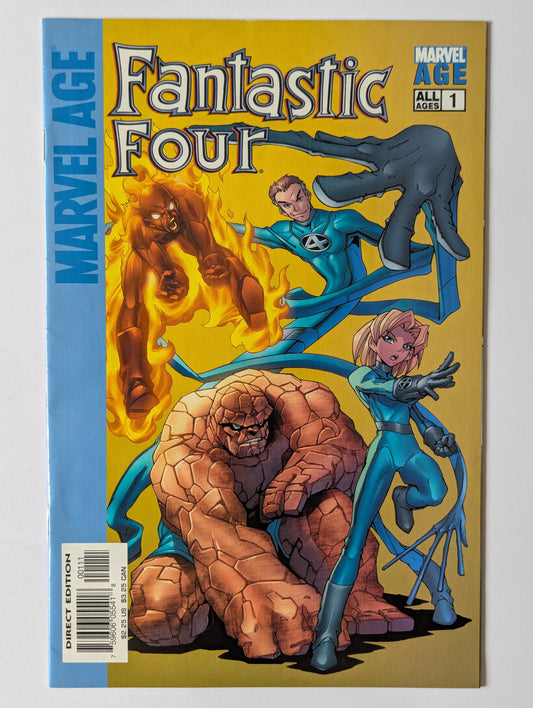 Marvel Age Fantastic Four #1 Marvel Comic Book