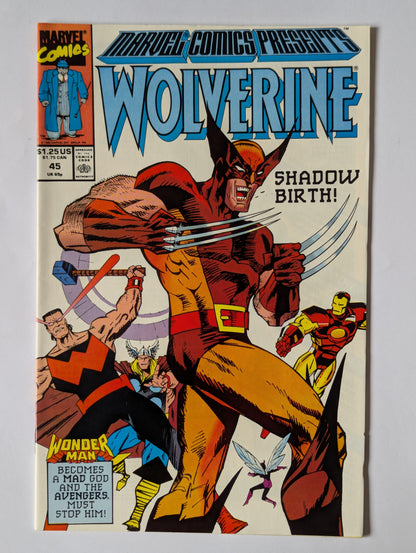 Marvel Comics Presents #45 Marvel Comic Book