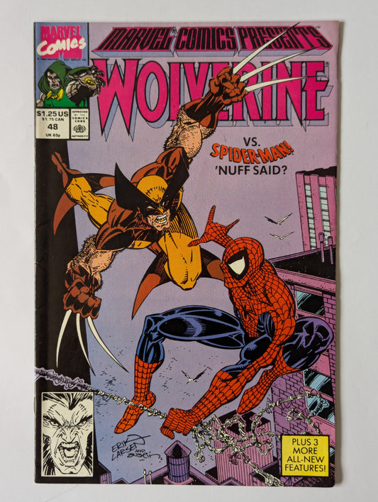 Marvel Comics Presents #48 Marvel Comic Book
