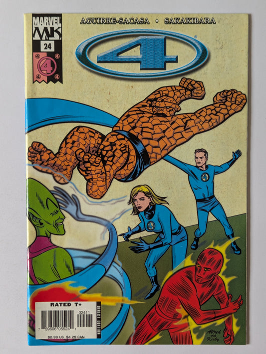 Marvel Knights 4 #24 Marvel Comic Book