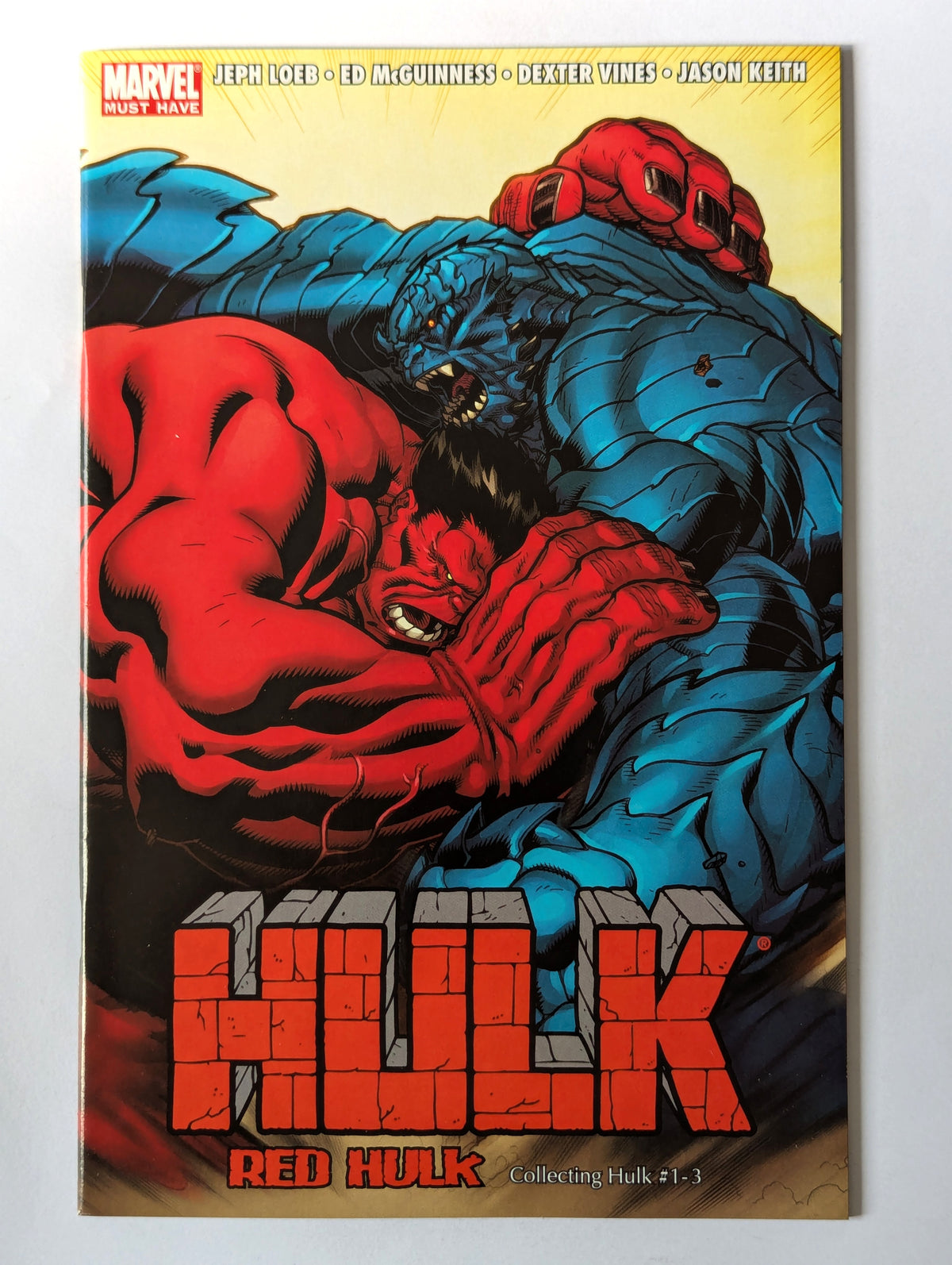 Marvel Must Haves Hulk Red Hulk #1 Marvel Comic Book