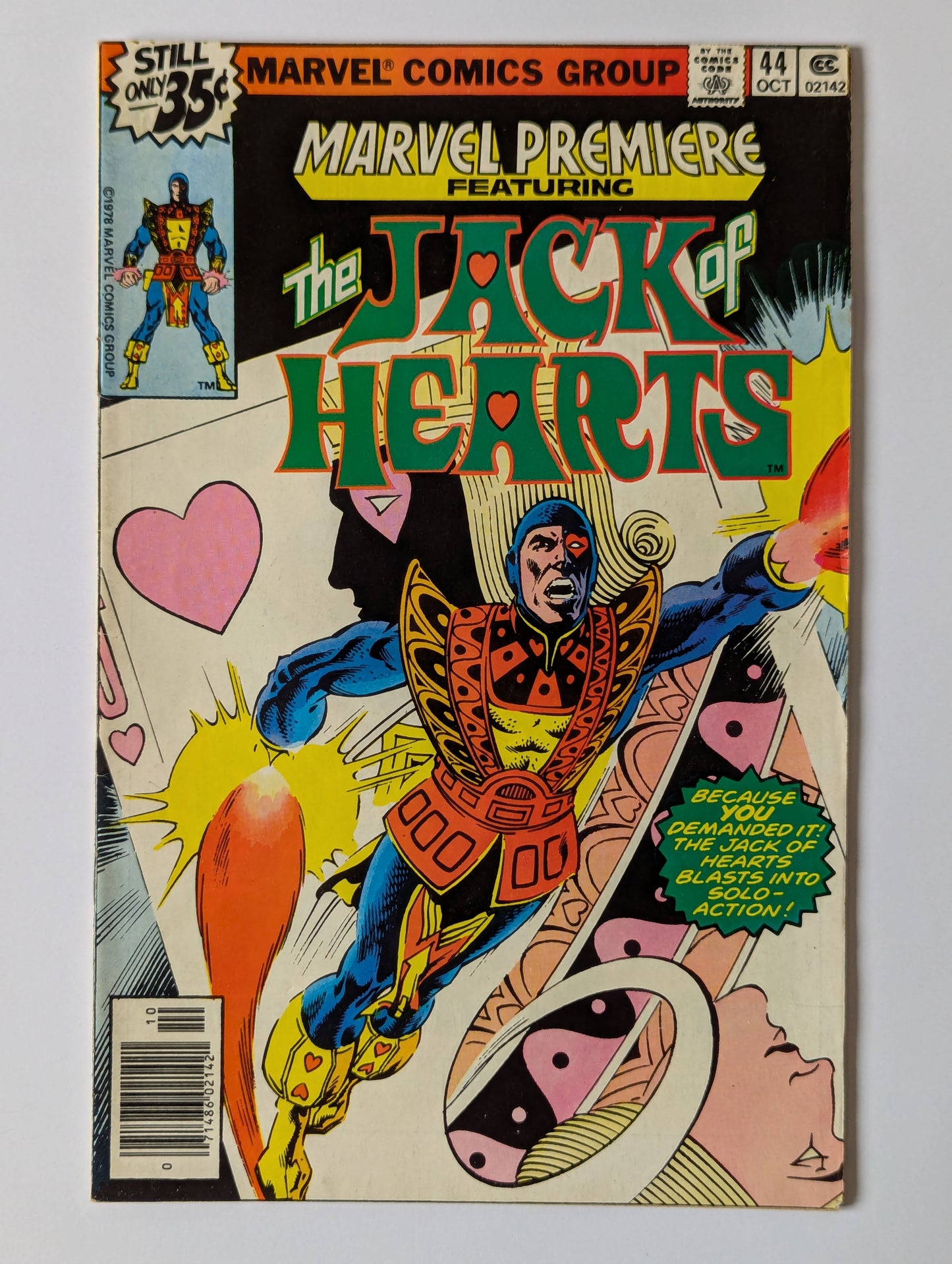 Marvel Premiere #44 Marvel Comic Book