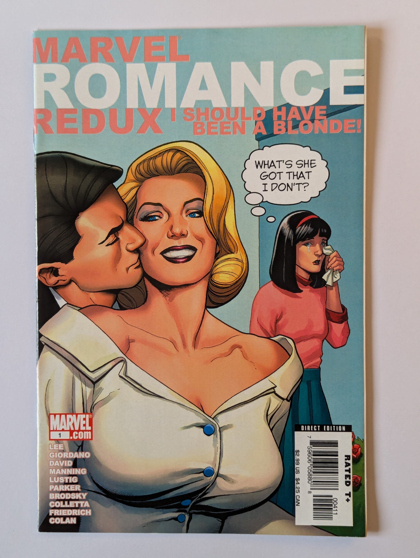 Marvel Romance Redux I Should Have Been A Blonde #1 Marvel Comic Book