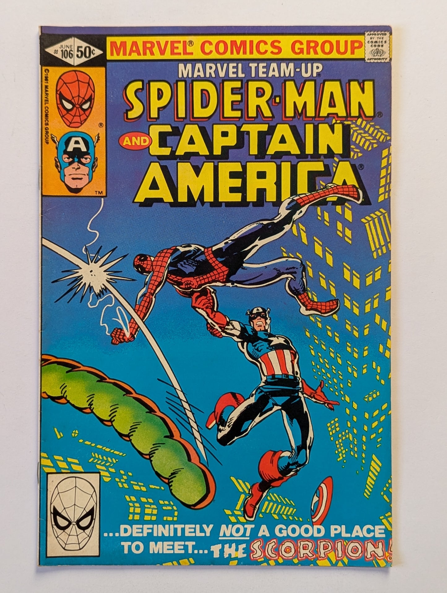Marvel Team-Up #106 Marvel Comic Book