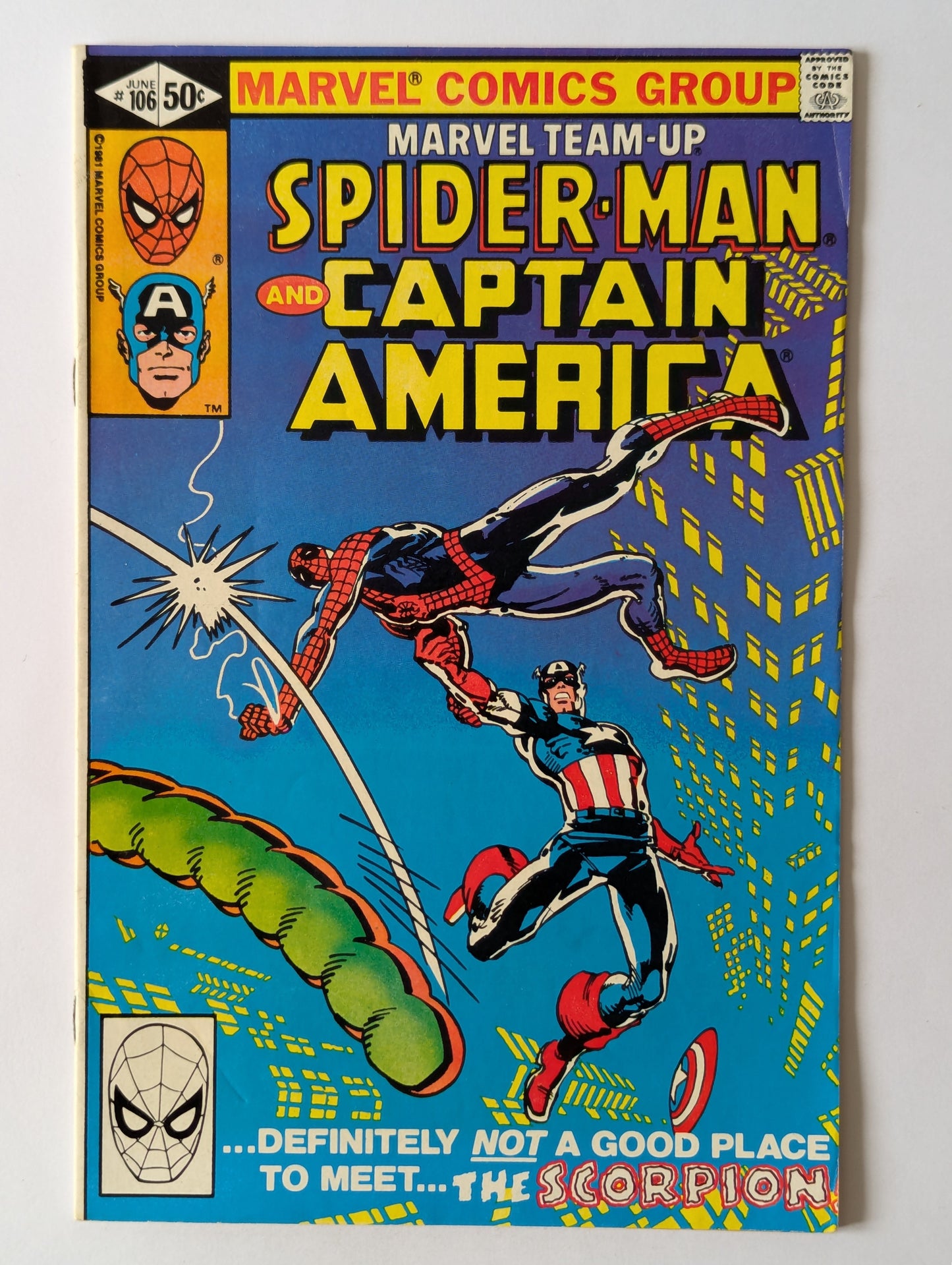 Marvel Team-Up #106 Marvel Comic Book