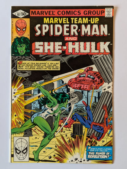 Marvel Team-Up #107 Marvel Comic Book