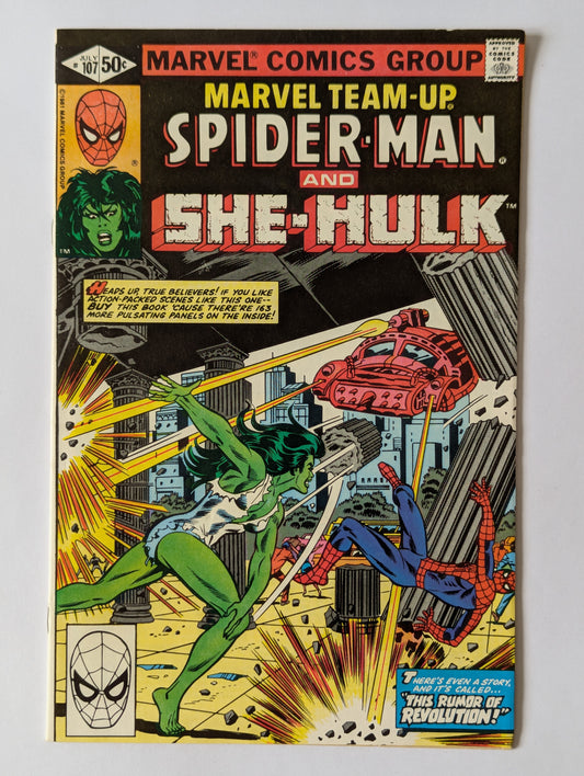 Marvel Team-Up #107 Marvel Comic Book