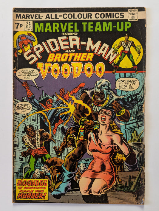 Marvel Team-Up #24 Marvel Comic Book