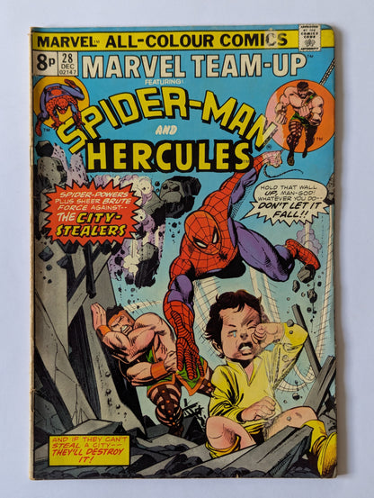 Marvel Team-Up #28 Marvel Comic Book
