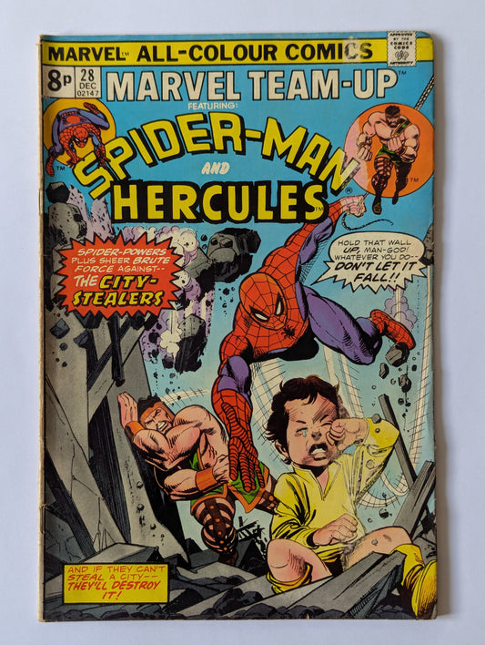 Marvel Team-Up #28 Marvel Comic Book