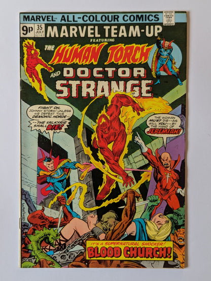 Marvel Team-Up #35 Marvel Comic Book