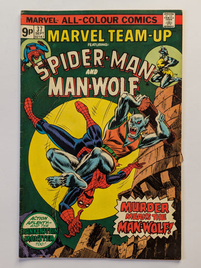 Marvel Team-Up #37 Marvel Comic Book