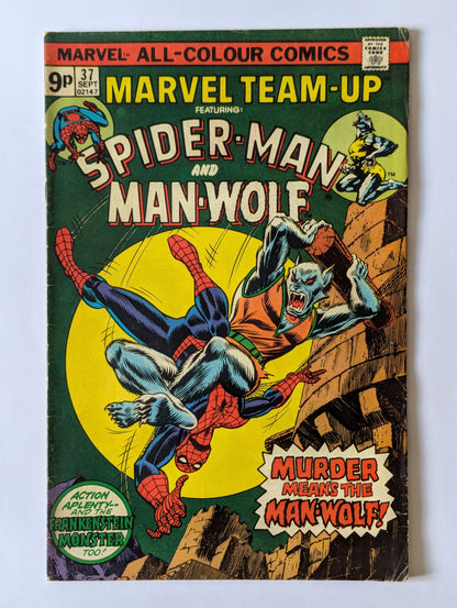 Marvel Team-Up #37 Marvel Comic Book